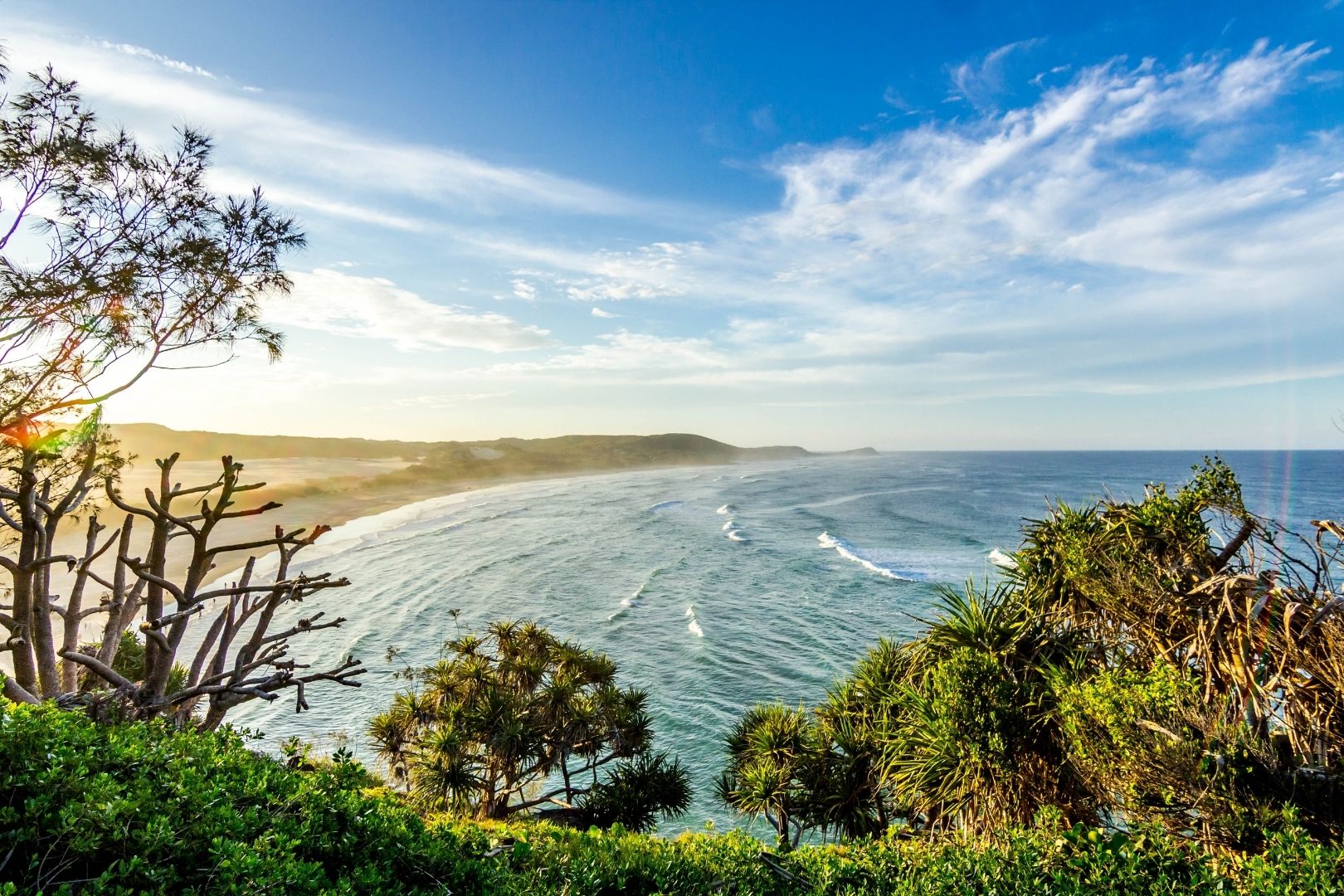 Keep Australia Beautiful Week scenic shot overlooking a beach