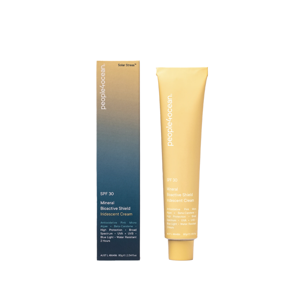 NEW • SPF 30 Mineral Bioactive Shield • Iridescent Cream