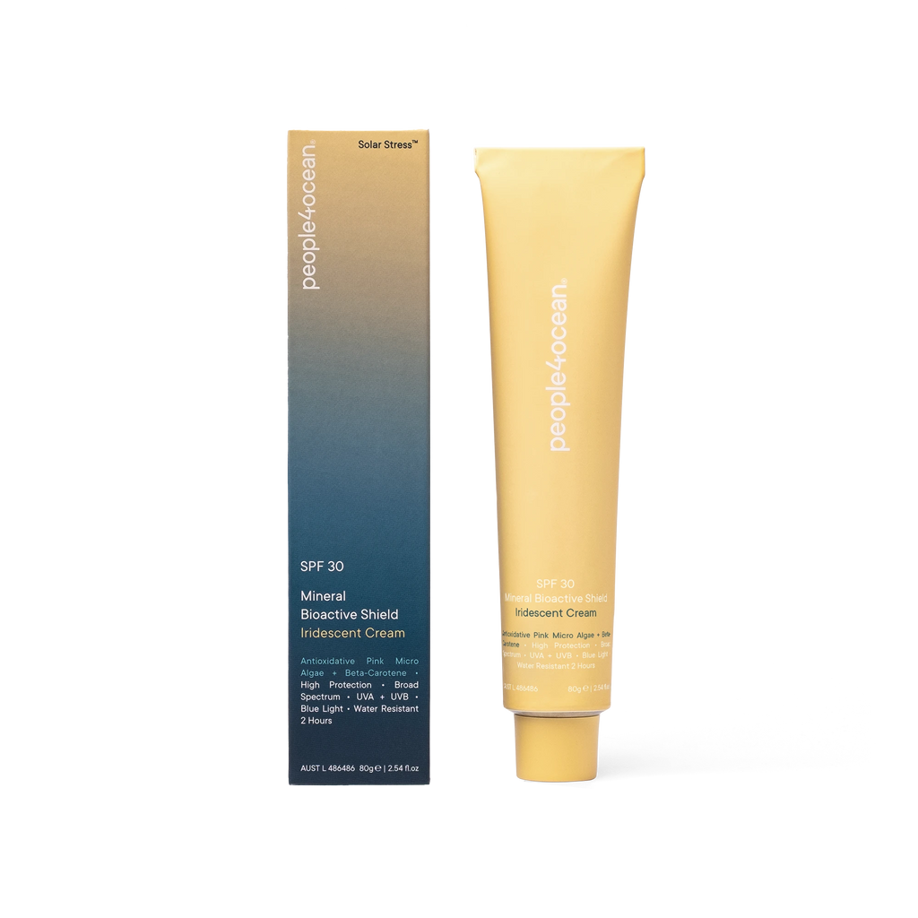 NEW • SPF 30 Mineral Bioactive Shield • Iridescent Cream