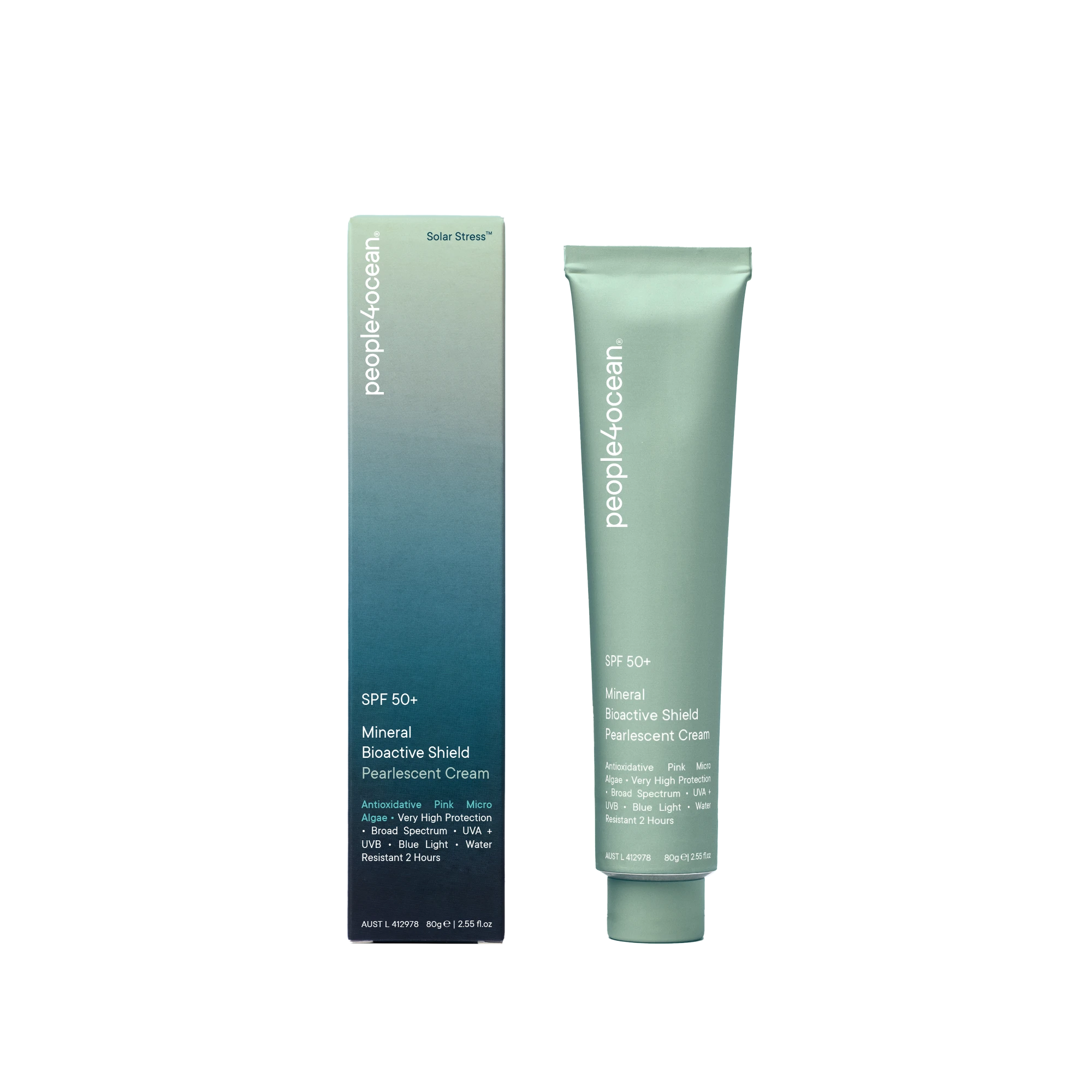 SPF 30 Mineral Bioactive Shield • Iridescent Cream